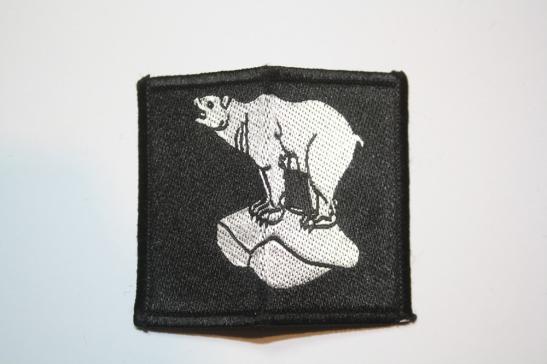 49th East Brigade Silver on Black