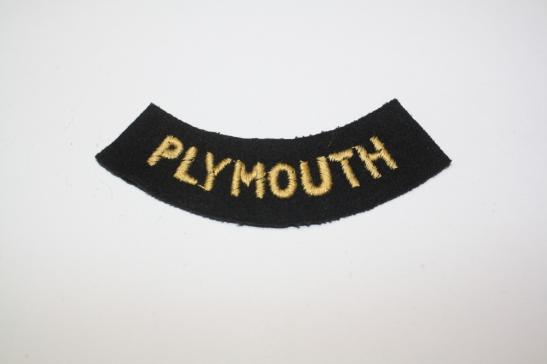 Civil Defence Corps  Plymouth