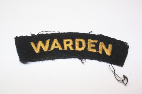Civil Defence Corps Warden