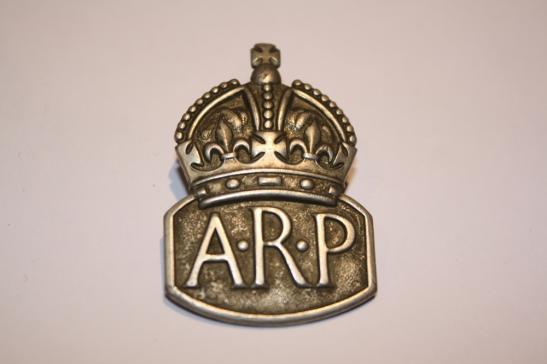Civil Defence ARP Mens Button Hole Badge