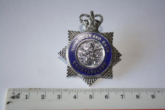 Somerset and Bath Constabulary Queens crown