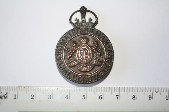Metropolitan Special Constabulary pin badge