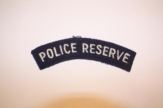 Police Reserve Title British South Africa Police BSAP