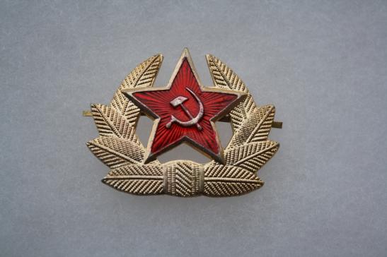 Russian Officers Red Star Badge