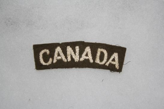 Canada Shoulder Title