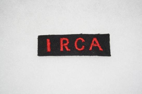 Canada 1 RCA shoulder Title