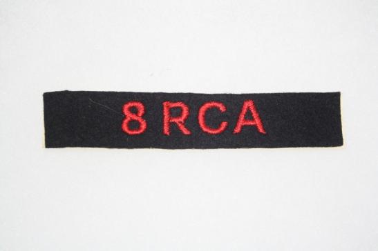 Canada 8 RCA Shoulder Title