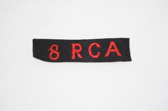 Canada 8 RCA Shoulder Title