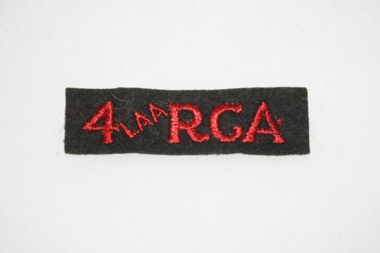 Canada 4 LAA RCA Shoulder Title