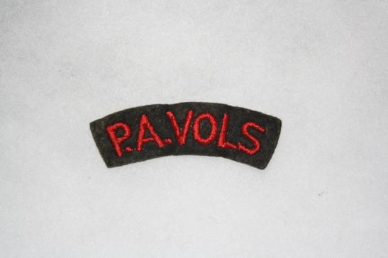 Canada P.A. Vols Shoulder Title