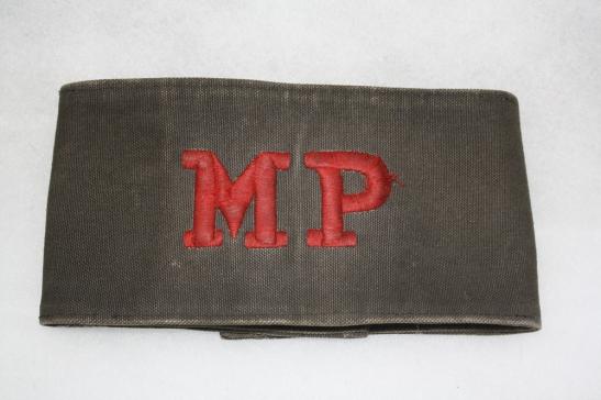 British Military Police Armband WW2