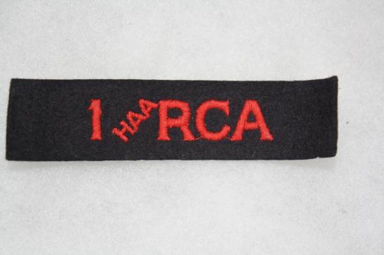 1 HAA RCA Shoulder Title
