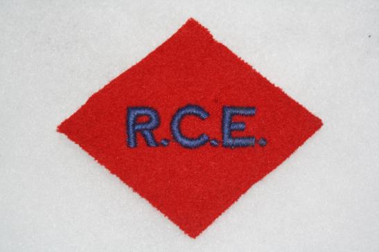 1st Canadian Corps, Royal Canadian Engineers Formation Sign