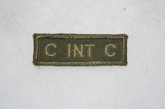 Canadian Intelligence Corps Combat Shoulder Titles