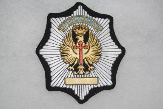 Spain Policia Militar (Military Police) Chest Patch