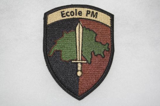 Switzerland, Ecole PM Subduded Patch Military Police