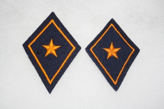 Switzerland, Luftwaffe (Airforce) Intelligence Service Pair Collars