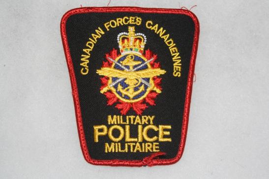 Canadian Forces Military Police Bi Lingual Patrol Uniform Patch