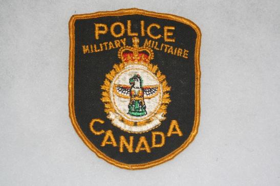 Canadian Forces Military Police Bi Lingual Patch Type 1