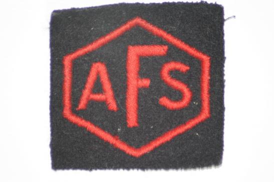 Auxiliary Fire Service Patch Original  