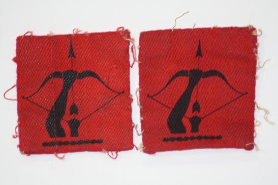 Anti Aircraft Command Printed Pair Formation Signs 2nd Patt
