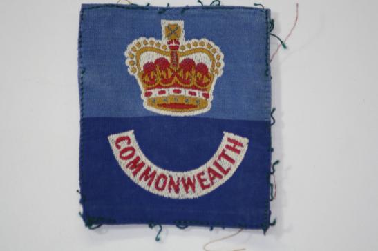 Commonwealth Brigade Silk Formation Sign 