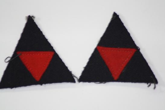 3rd Infantry Division Formation Sign Matched Pair