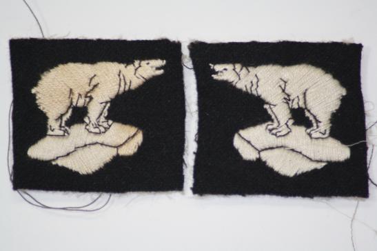 49th West Riding Infantry Division Formation Signs Matched Pair 