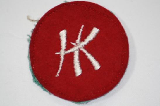 Canadian Hong Kong Service Badge
