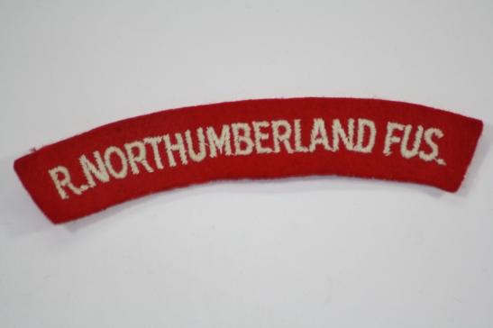 Royal Northumberland Fusiliers Shoulder Title