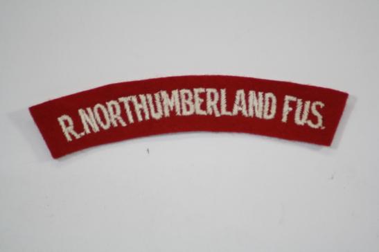 Royal Nothhumberland Fusiliers Shoulder Title
