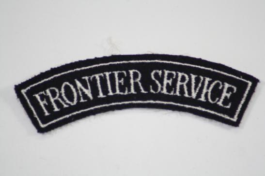 Frontier Service Shoulder Title