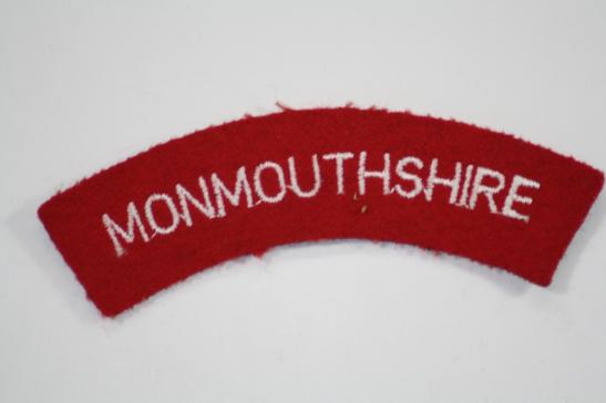 Monmouthshire Shoulder Title