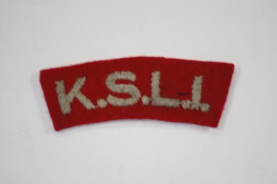 Kings Shropshire Light Infantry Shoulder Title