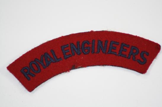 Royal Engineers Shoulder Title