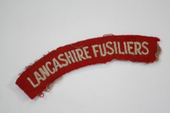 Lancashire Fusiliers Shoulder Titles