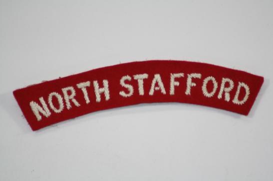 North Stafford Regiment Shoulder Title