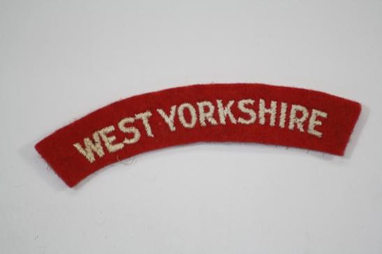 West Yorkshire Regiment Shoulder Title