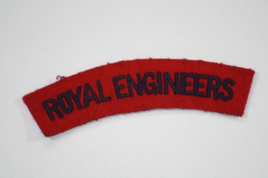 Royal Engineers Shoulder Title