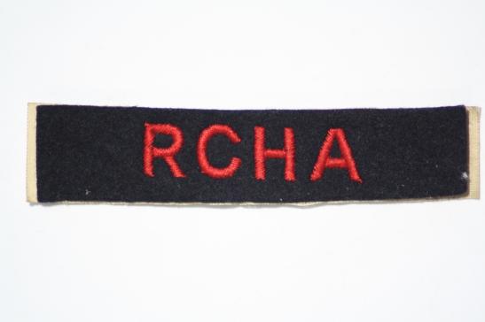 RCHA Royal Canadian Horse Artillery Shoulder Title