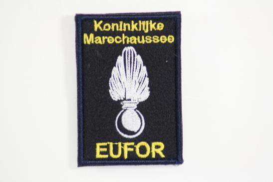 Netherlands Military Police (Koninklijke Marechaussee) EUFOR