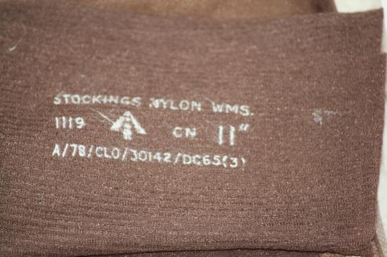 Vintage Military Stockings Nylon WMS 10 1/2