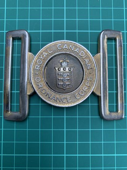 Royal Canadian Ordnance Corps Belt Buckle