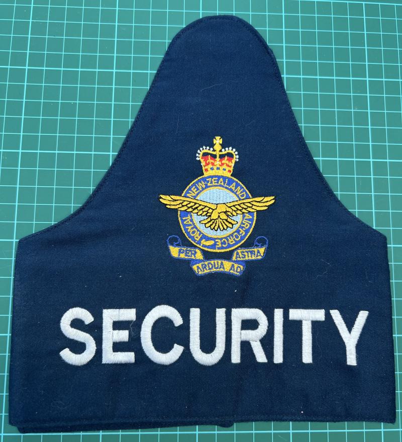 Royal New Zealand Air Force Police Security Brassard