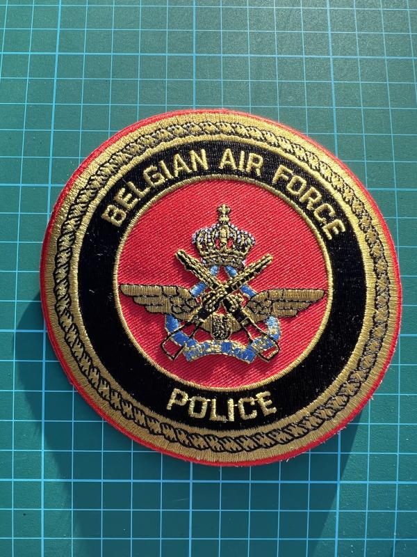 Belgium Air Force Police Patch Military Police