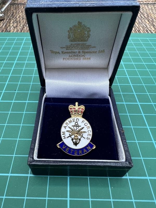 HM Armed Forces Veteran Pin