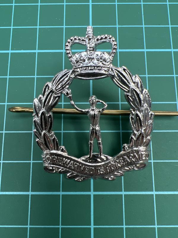 Royal Observer Corps Chrome QC Cap Badge