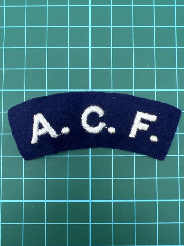 ACF Army Cadet Force Shoulder Title Royal Signals