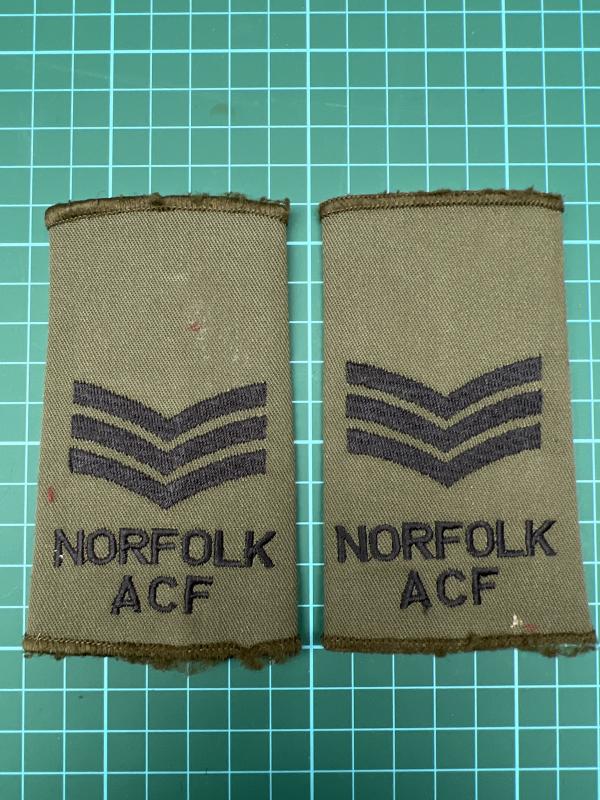 Norfolk Sergeant ACF Rank Slides