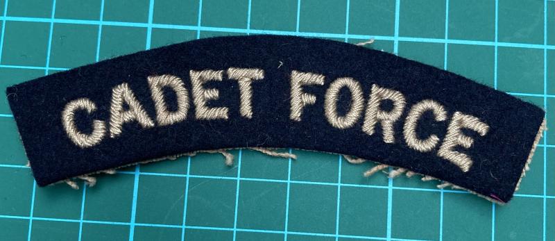 Cadet Force Shoulder Title
